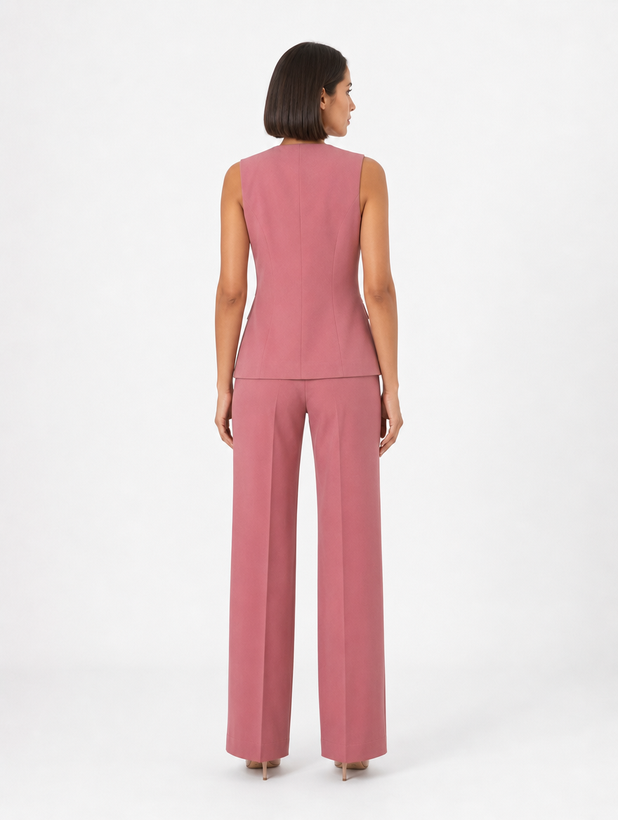Ensemble tailleur sans manches Rosaline