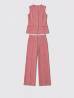 Ensemble tailleur sans manches Rosaline